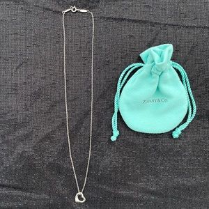 Tiffany & Co. Elsa Peretti Open Heart Necklace
